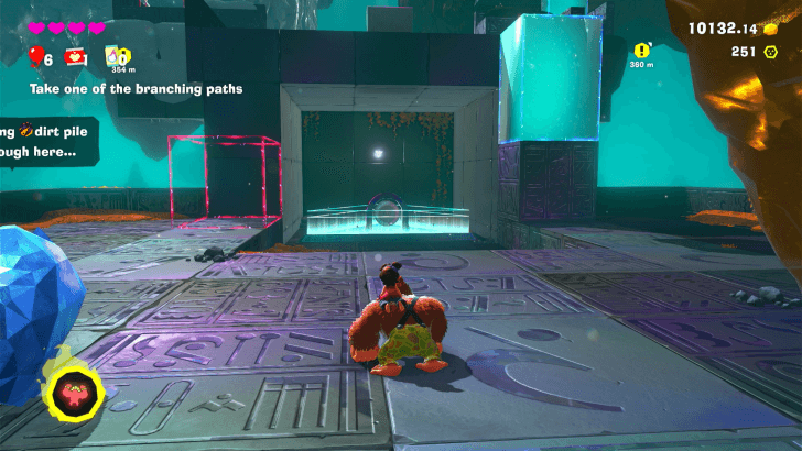 Center of the Divide Warp Gong Warp Gong Overworld Location