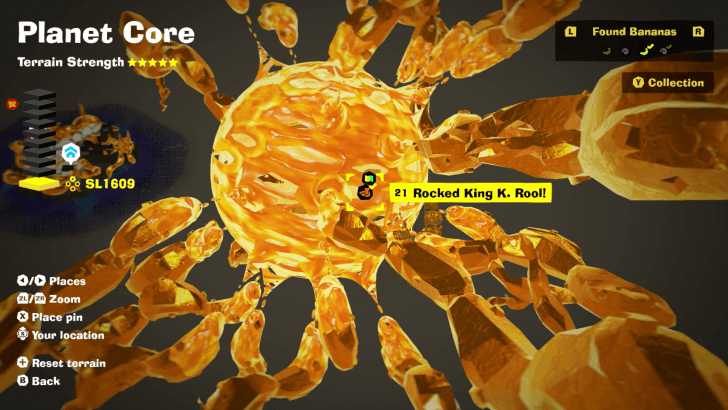 Rocked King K. Rool! Banandium Gem Map Location