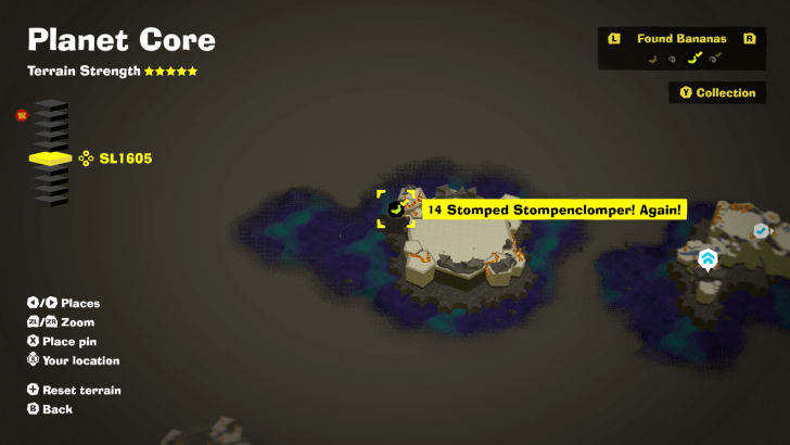 Stomped Stompenclomper! Again! Banandium Gem Map Location