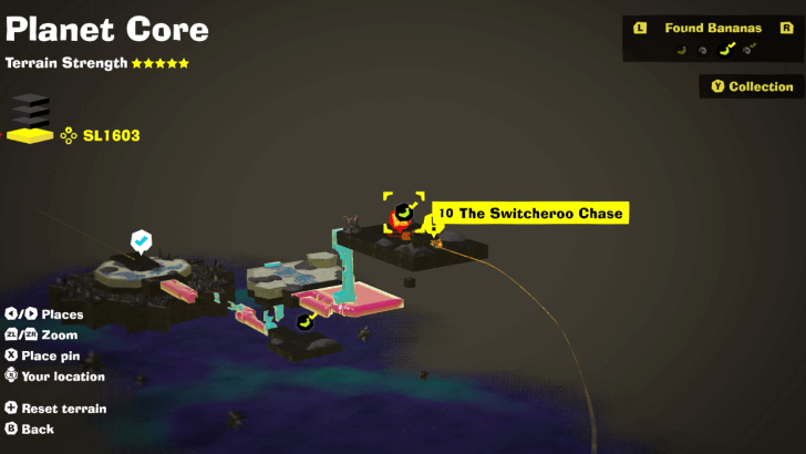 The Switcheroo Chase Banandium Gem Map Location