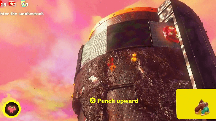 Punch Upward on the Smokestack