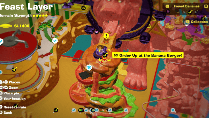 Order Up at the Banana Burger! Banandium Gem Map Location