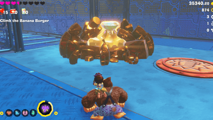 Floating on a Royal Oil Cruise! Banandium Gem Overworld Location