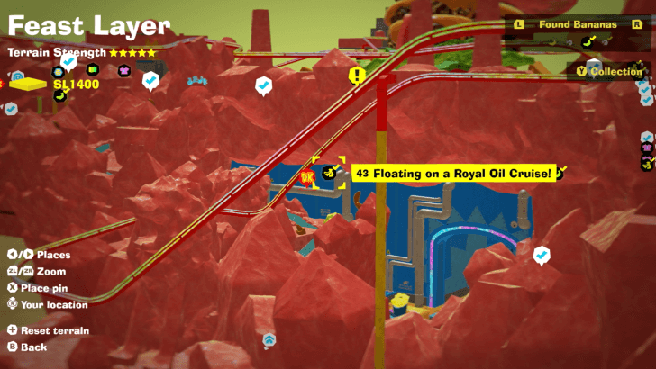 Floating on a Royal Oil Cruise! Banandium Gem Map Location