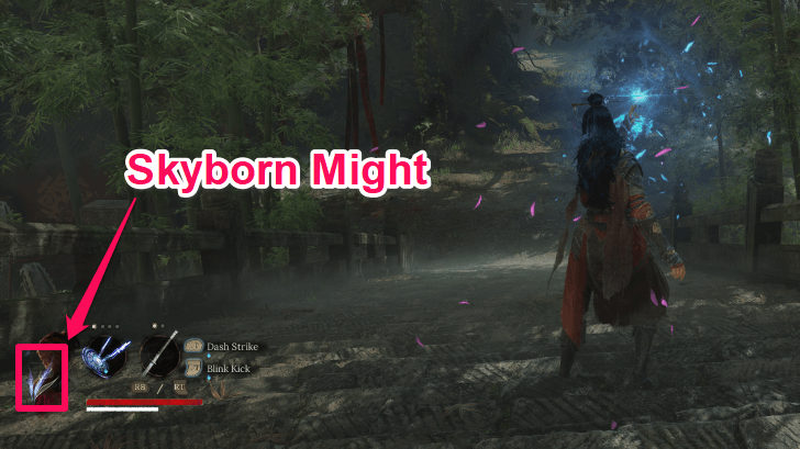 Skyborn Might is Your Mana Points