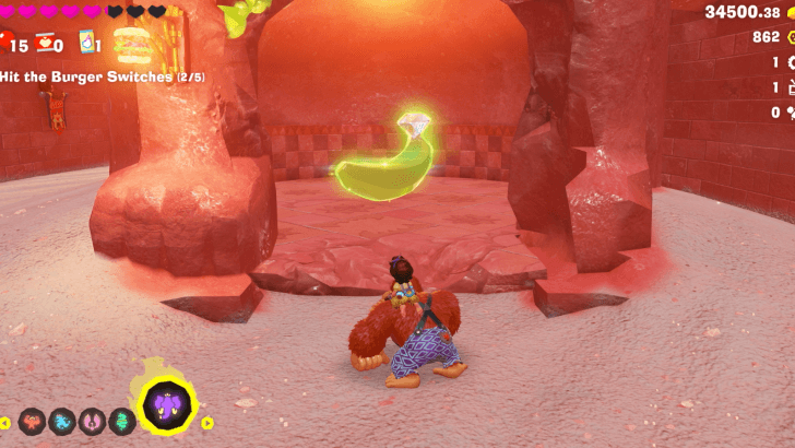 Snacking from the Stockroom Banandium Gem Overworld Location