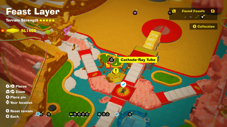 Cathode-Ray Tube 2 Fossil Map Location