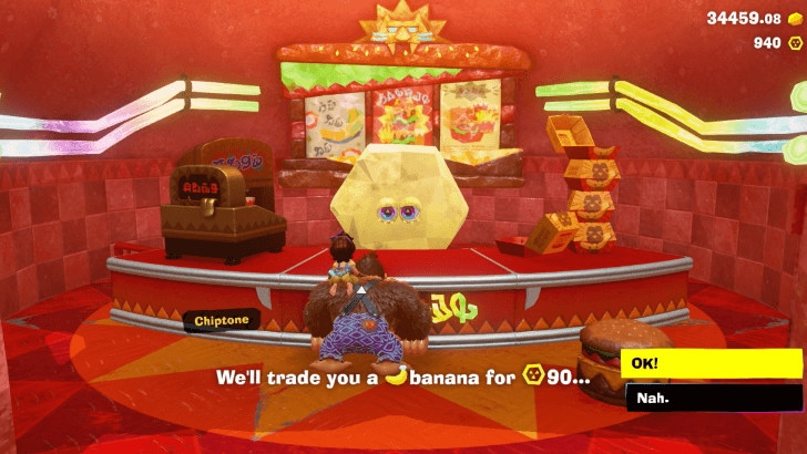 Feast Chip Exchange Banandium Gem Overworld Location