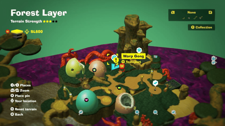 Bellhop Burb Warp Gong Map Location