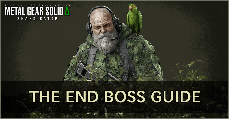 Metal Gear Solid Delta The End Boss Guide