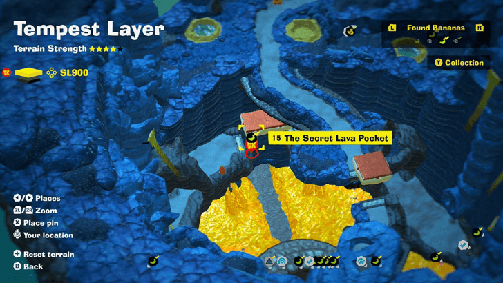 The Secret Lava Pocket Banandium Gem Map Location