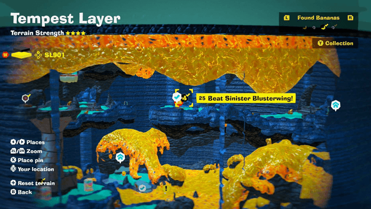 Beat Sinister Blusterwing! Banandium Gem Map Location