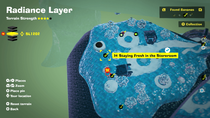 Staying Fresh in the Storeroom Banandium Gem Map Location