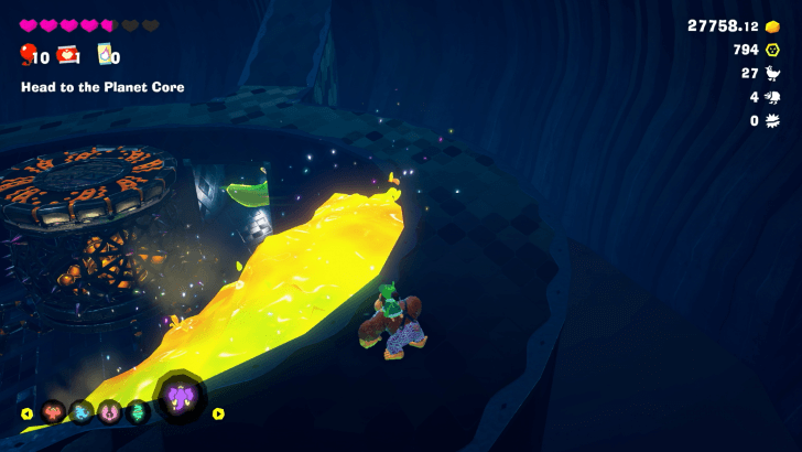 Bathing in the Essence of the Sun Banandium Gem Overworld Location