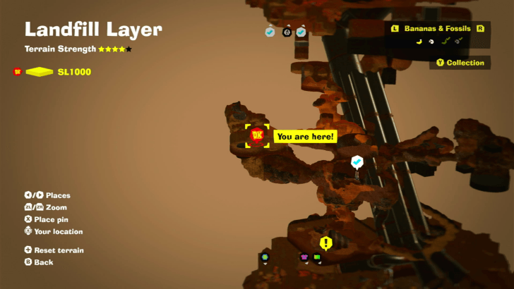 Landfill Layer Battle Challenge 1 Challenge Course Ruin Map Location