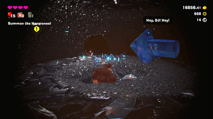 A Gift from a Fan Banandium Gem Overworld Location