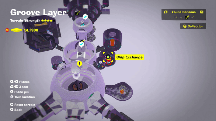 Groove Chip Exchange Banandium Gem Map Location