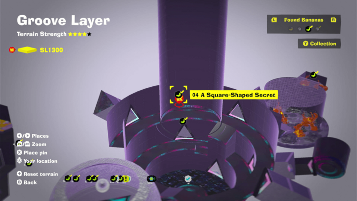 A Square-Shaped Secret Banandium Gem Map Location