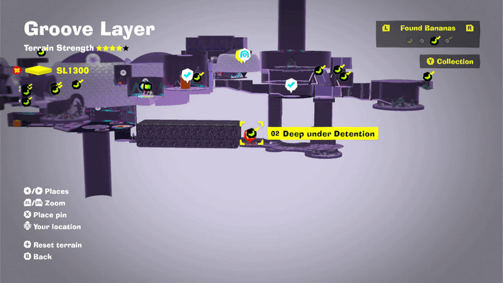 Deep under Detention Banandium Gem Map Location