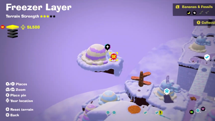 Scoop Hut in the Sky Banandium Gem Map Location