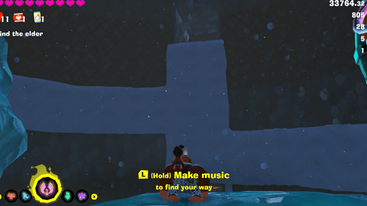 Obssscured in a Dune Cave Nook Banandium Gem Overworld Location