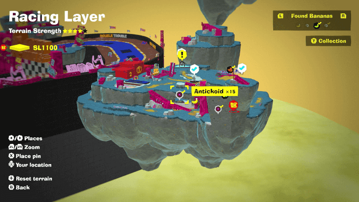 Battle Turf Surf Trampling Banandium Gem Map Location