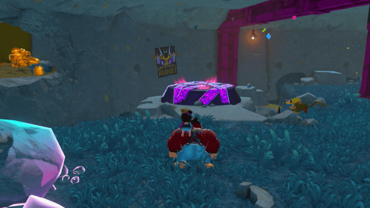 Battle Turf Surf Trampling Banandium Gem Overworld Location