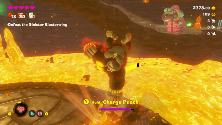 Use Dive Punch to Damage Sinister Blusterwing