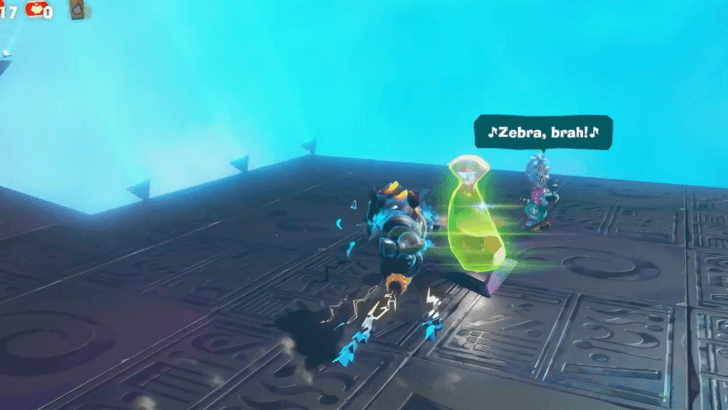 Dangerous Dessert Fast Finish Banandium Gem Overworld Location