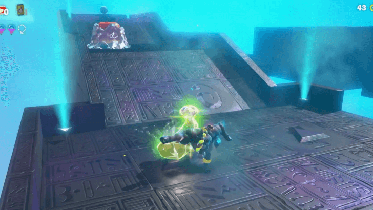 Switcheroo Entree Finish Line Banandium Gem Overworld Location