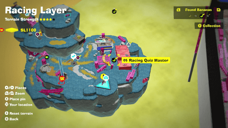 Racing Quiz Master Banandium Gem Map Location