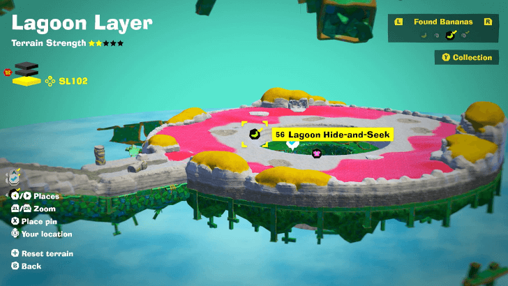 Lagoon Hide-and-Seek Banandium Gem Map Location