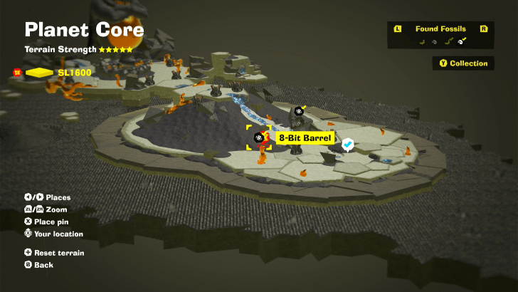 8-Bit Barrel 2 Fossil Map Location