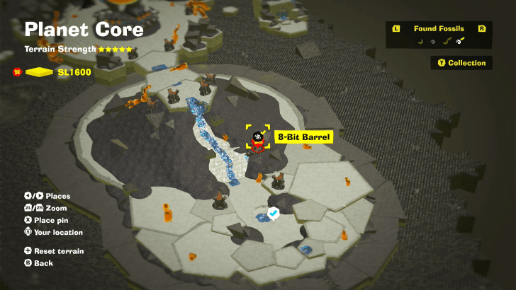 8-Bit Barrel 1 Fossil Map Location