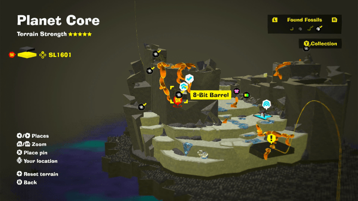 8-Bit Barrel 11 Fossil Map Location