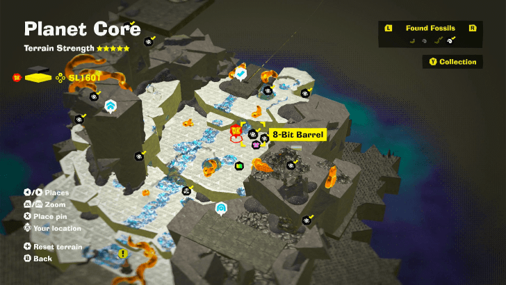 8-Bit Barrel 17 Fossil Map Location