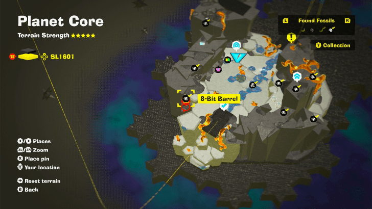 8-Bit Barrel 14 Fossil Map Location