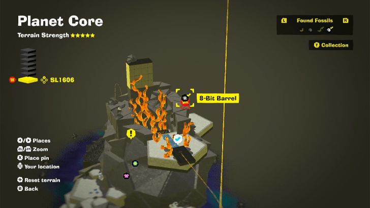 8-Bit Barrel 22 Fossil Map Location