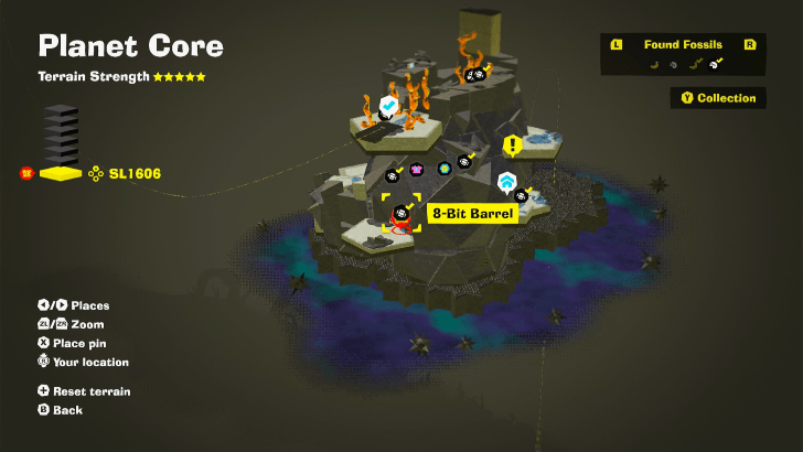 8-Bit Barrel 27 Fossil Map Location