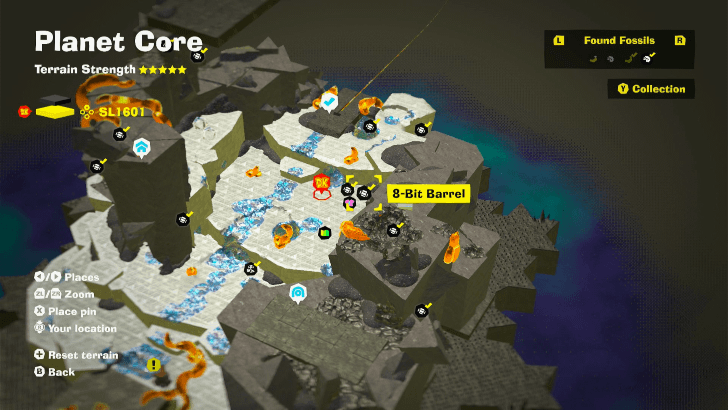 8-Bit Barrel 16 Fossil Map Location