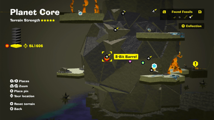 8-Bit Barrel 26 Fossil Map Location