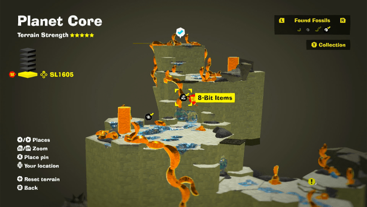 8-Bit Items 6 Fossil Map Location