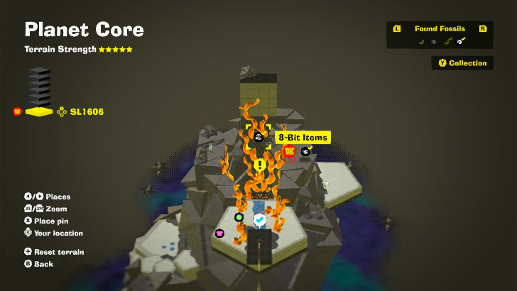 8-Bit Items 7 Fossil Map Location
