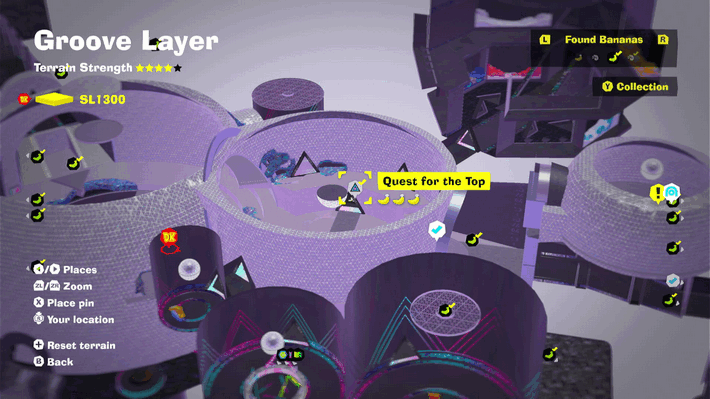 Destined for the Top Banandium Gem Map Location