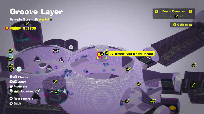 Disco-Ball Destruction Banandium Gem Map Location