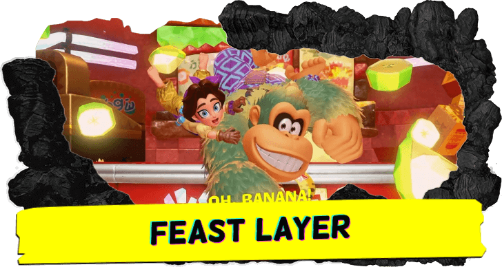 Feast Layer Banana and Fossil Locations