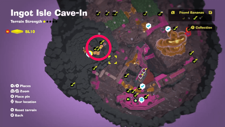 The Ingot Isle Growtone Banandium Gem Map Location