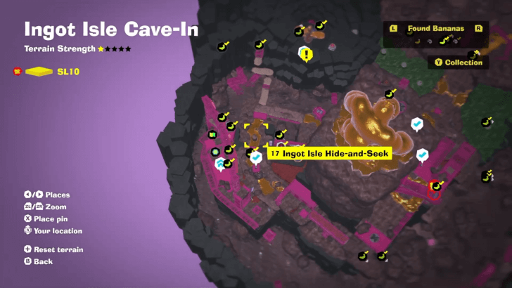 Ingot Isle Hide-and-Seek Banandium Gem Map Location