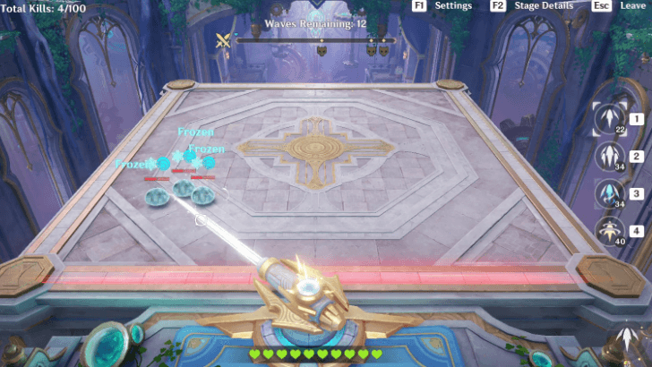 Genshin - Freeze the Slimes