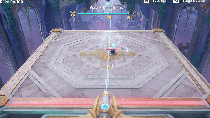 Genshin - Icy Shot on Hydro Abyss Mage